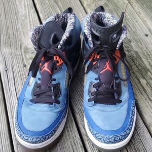 Jordon Spizike Knicks 14 Spike Lee hybrid Air Jordan color for New York Knicks